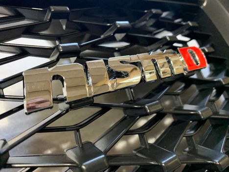 NİSSAN NAVARA 2015+ IÇIN UYUMLU NSM GORUNUM PANJUR SIYAH